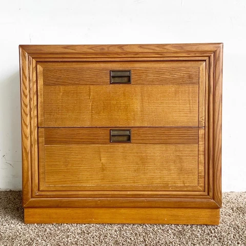Mid Century Modern Bernhardt Nightstand Cover
