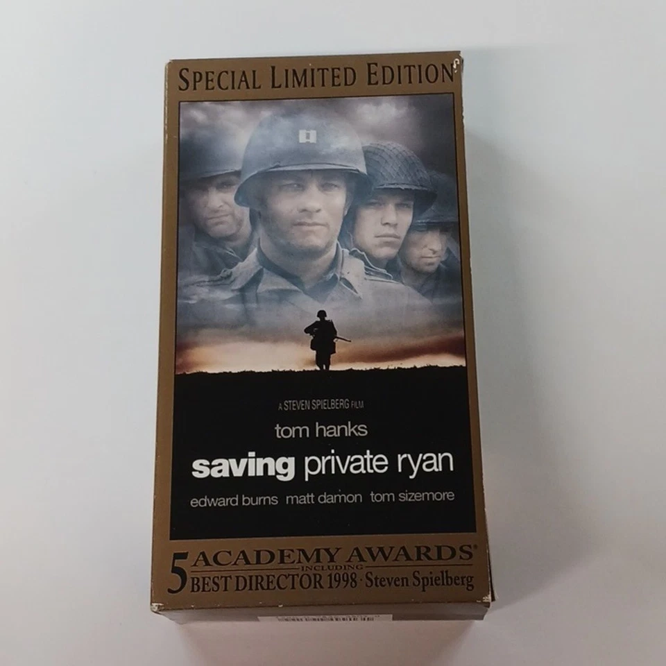 Saving Private Ryan Tom Hanks Directed by Steven Spielberg VHS Movie - Image 1 of 2