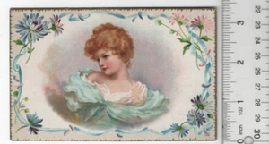 Löwe Kaffee viktorianische Sammelkarte 1880er 3"x5" Rezept VTC-X75 - Bild 1 von 2