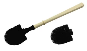 Mr. Sanitär Spezial 3 tlg. Toilettenbürste WC-Garnitur Beige Borstenkopf Schwarz - Bild 1 von 1