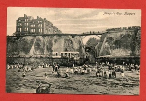 1900s Newgate Gap MARGATE Kent UK postcard bridge sea side people (Cooper) fish - Picture 1 of 2