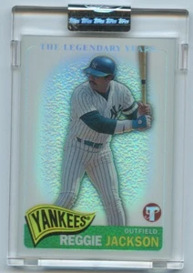 2005 Topps Pristine Legends #23 Reggie Jackson rifrattore numerato 502/549 - Foto 1 di 2