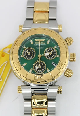 NUEVO RELOJ INVICTA 25804 SUBAQUA NOMA I CRONÓGRAFO SUIZO ESFERA VERDE 47 MM LIMITADO Foto 1 de 4