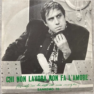 ADRIANO CELENTANO: Chi Non Lavora / Due Nemici ..(IT Single Clan BF 69040/NM) - Bild 1 von 3