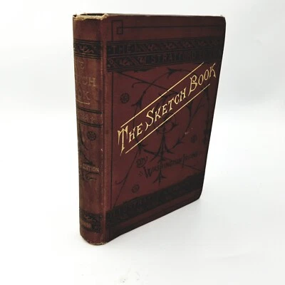 The Sketch Book of Geoffrey Crayon by Washington Irving - 1882 Stratford Edition - Image 1 of 4