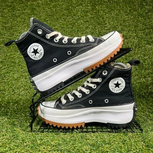 Zapatos Converse para mujer talla UK 3 Run Star Hike negros gruesos plataforma altas - Imagen 1 de 9