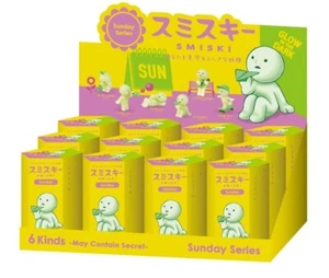 Smiski Sunday Series Assort Box Set of 12 Glow-in-Dark Figures Japan Official - Picture 1 of 7