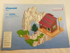 sympa notice / plan de montage 9126 Playmobil ( chalet randonneur ) 1 - Imagen 1 de 1