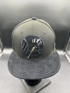 New Era New York Yankees MLB Black Cord Lids Exclusive 59Fifty Fitted Hat Cap - Picture 1 of 7