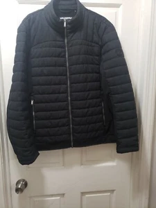 Karl Lagerfeld Paris schwarze Winterjacke Thermo Mantel XXL Damen - Bild 1 von 11