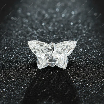 Butterfly Lab Grown Diamond Fancy Cut IGI Certified VVS-VS DEF CVD HPHT 1 carat - Image 1 of 4
