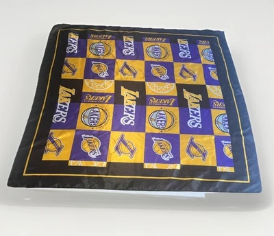 NBA Ultra Game Los Angeles Lakers Themed Scarf Purple,Yellow,Black & White. - Image 1 of 4