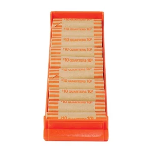 Grupo Control Bandejas para Monedas, Cuartos, Naranja, Pack de 4 Bandejas - Imagen 1 de 1