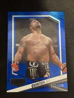 2025 Combat Anthology Quinton Jackson Blue 12/149  - Image 1 of 2