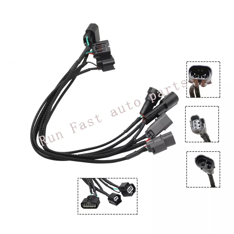 2* Headlight Wire Adapter for Honda Accord Sedan Halogen to Touring LED 2016-17 Foto 1 de 4