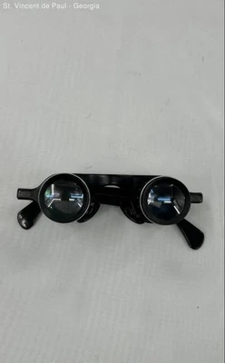 Vintage Selsi 2.5x Coated Hand Free Binoculars Glasses Opera Bird Watching Sport - Image 1 of 4