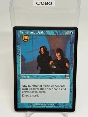 MTG - Wheel and Deal - Onslaught - Rare - LP - Magic the Gathering  - Image 1 of 2