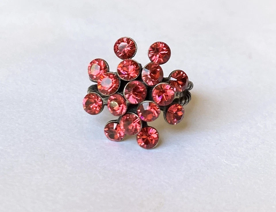 Neuwertiger Konplott Ring Magic Fireball Korallenrot - Bild 1 von 1