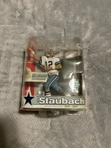MCFARLANE NFL LEGENDS SERIE 3 COWBOYS HOF QB ROGER STAUBACH FIGUR VERSIEGELT - Bild 1 von 6
