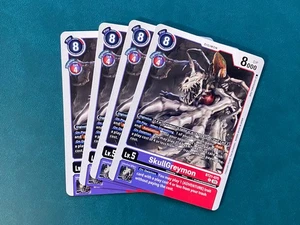SkullGreymon BT21-075 Playset World Convergence Digimon Kartenspiel x4 - Bild 1 von 1