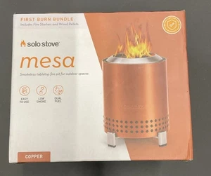 Solo Stove Mesa Outdoor Feuerstelle Kupfer inkl. 2 Feuerstarter & Holzpellets - Bild 1 von 2