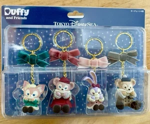 Disneyland Duffy ShellieMay StellaLou LinaBell Schlüsselanhänger Set Weihnachten Tokyo - Bild 1 von 2