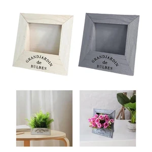 Flower Frame Flower Vase DIY Table Centerpiece Picture Frame Flower Vase for - Picture 1 of 15