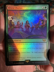 FOIL Elven Chorus - Lord of the Rings - Magic: The Gathering - MTG - Picture 1 of 1