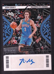 2022-23 Josh Giddey 95/99  Auto Panini Contenders Autographs - Picture 1 of 2