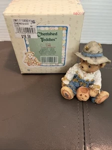 Neu Cherished Teddies Gary Vogelscheuche Figur, Halloween, 912786, 1993, Box - Bild 1 von 7
