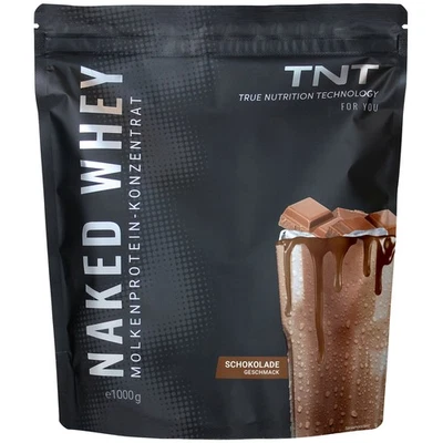 TNT Naked Whey Protein (1000g) | Eiweißpulver Konzentrat mit Laktase