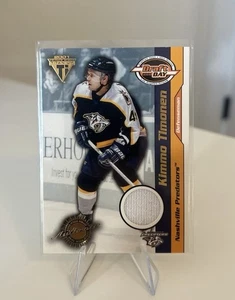 2000-01 Pacific Private Stock Titanium Draft Edition-Kimmo Timonen #57 /520 MEM - Picture 1 of 2