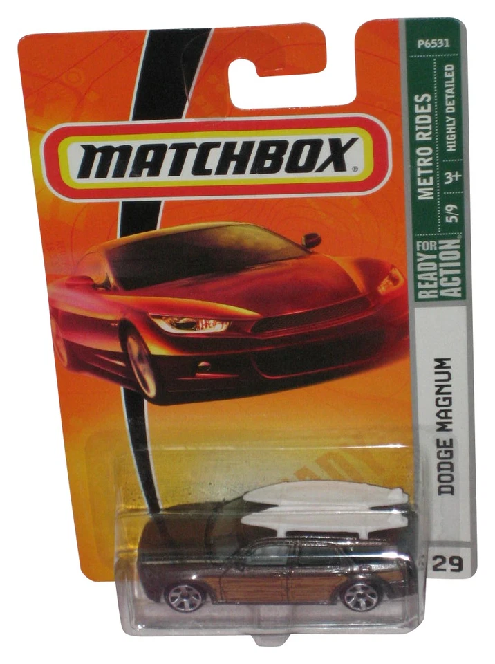 Matchbox Metro Rides 5/9 (2008) Dodge Magnum Toy Car #29 - Image 1 of 1