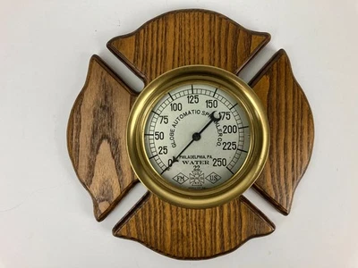 Globe Automatic Sprinkler Co 22 Philadelphia Water Pressure US Gauge Co Vintage - Image 1 of 4