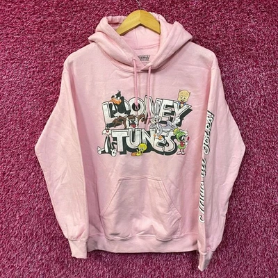 Moletom com capuz gráfico Looney Tunes That's All Folks desenhos animados clássicos pequeno - Imagem 1 de 4
