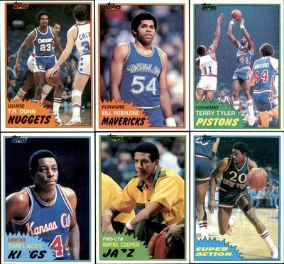 1981-82 Topps Basketball Complete Your Set #1-198 You Pick! - Image 1 of 2