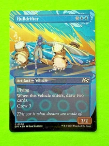 MTG  Aetherdrift - Hulldrifter - Borderless - Foil - Picture 1 of 2