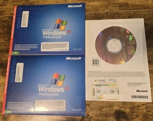 MICROSOFT WINDOWS XP PROFESSIONAL w/SP2 + License 🔑  *Sealed New* - Picture 1 of 3