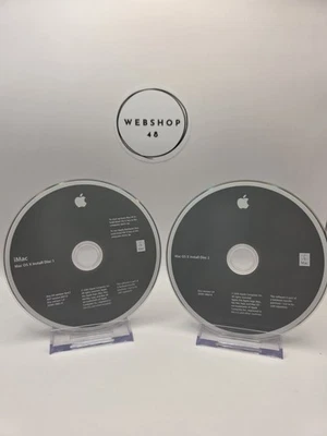 Apple | iMac OS X Install CD 1 & 2 | Multilingual | Mac OS 10.4.7 | AHT 3A113 - Bild 1 von 3