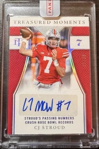 CJ STROUD 2022 NATIONAL TREASURES TEXANS SEALED AUTO /39 ROOKIE - Picture 1 of 2