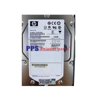 HDD For HPE 517354-001 516828-B21 600GB15KSAS 6G 3.5Inch 516810-003 533871-003 - Image 1 of 3