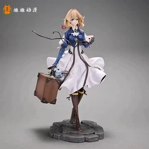 Romanzo Violet Evergarden GK Figura Vestire Capelli Corti Ragazza Modello Regalo 25 cm - Foto 1 di 7