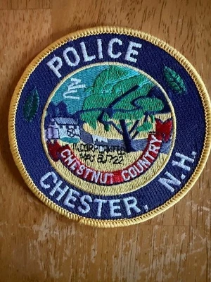 NUEVO PARCHE POLICÍA HAMPSHIRE CHESTER Foto 1 de 2