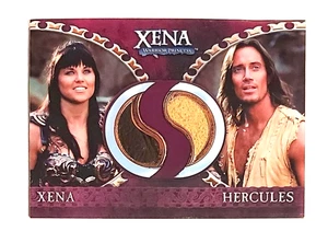 Xena: Dangerous Liaisons / Costume Card #DC7 XENA and HERCULES / MINT - Picture 1 of 2