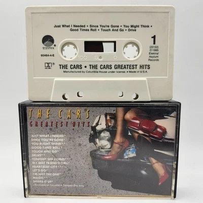 The Cars Greatest Hits Cassette 1985 Elektra Records E4-60464 - Image 1 of 4