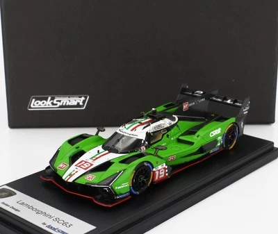 MODELLINO AUTO STATICO LOOKSMART LAMBORGHINI SC63 24H LE MANS 2024 CAIROLI 1/43 - Immagine 1 di 4