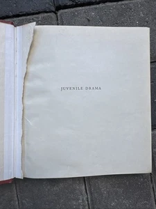 Juvenile Drama: The History of the English Toy Theatre by George Speaight - Foto 1 di 8