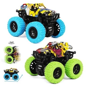 Monster Truck Toys for Ages 2-4, Friction Cars for Toddlers 1-3 Push and Go - Picture 1 of 7