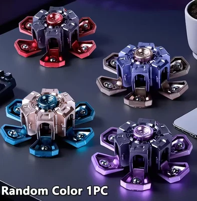 DIY EDC Hand Spinner Fingertip Gyro Toy Stress Relief Fidget Spinner Gift - Image 1 of 3