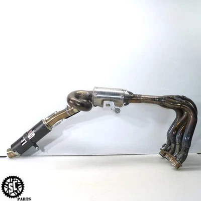 08 09 SUZUKI GSXR 600 SC YOSHIMURA EXHAUST PIPE SLIP ON MUFFLER - Image 1 of 4